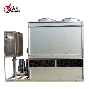 Condensador evaporativo de amônia / torre de resfriamento de circuito fechado de água para refrigeração industrial